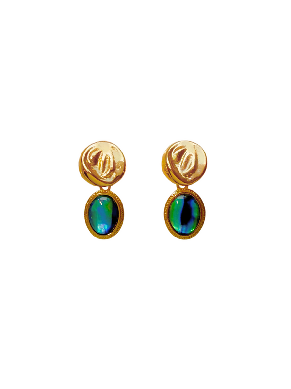 Anya Abalone Earrings