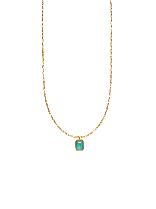 Charlotte Aquamarine Necklace