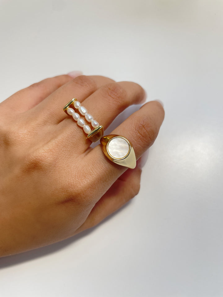 Maree Pearl Rings - Kira Kiras